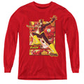 Justice League Flash Youth Long Sleeve T-Shirt