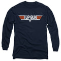 Top Gun Distressed Logo Long Sleeve T-Shirt