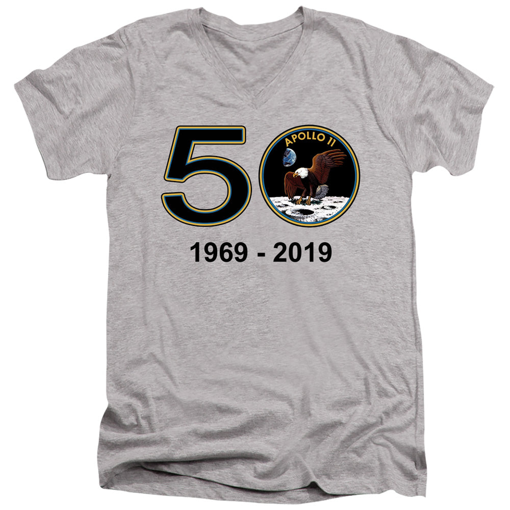 NASA Apollo 11 50th V-Neck T-Shirt
