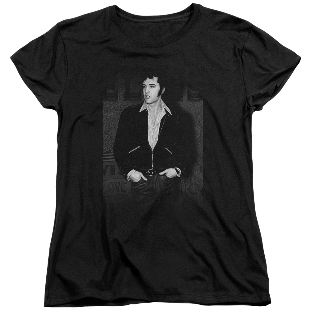 Elvis Presley Just Cool Womens T-Shirt