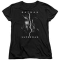 Batman v Superman Face To Face Womens T-Shirt
