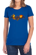 Batman Molten Logo Womens T-Shirt