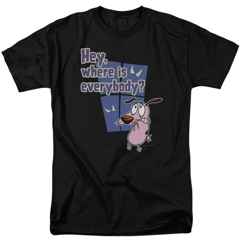 Courage the Cowardly Dog Where Is Everybody T-Shirt