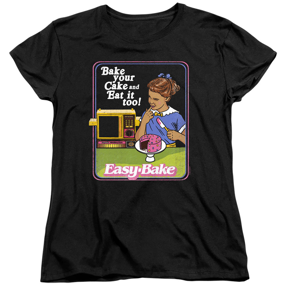 Easy Bake Oven Bake Your Cake Womens T-Shirt