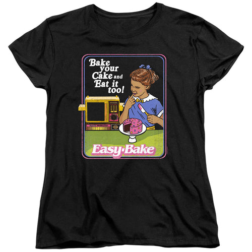 Easy Bake Oven Bake Your Cake Womens T-Shirt