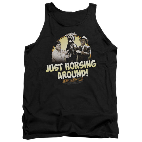 Abbott and Costello Horsing Around Tank Top