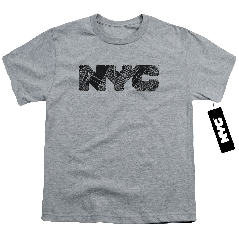 New York City Map Fill Youth/Toddler T-Shirt