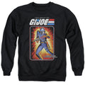 G.I. Joe Cobra Commander Card Crewneck Sweatshirt