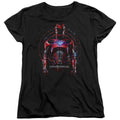 Mighty Morphin Power Rangers: The Movie Red Ranger Womens T-Shirt