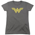 Batman v Superman Clean Line Logo Womens T-Shirt