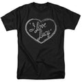 I Love Lucy Glitter Logo T-Shirt
