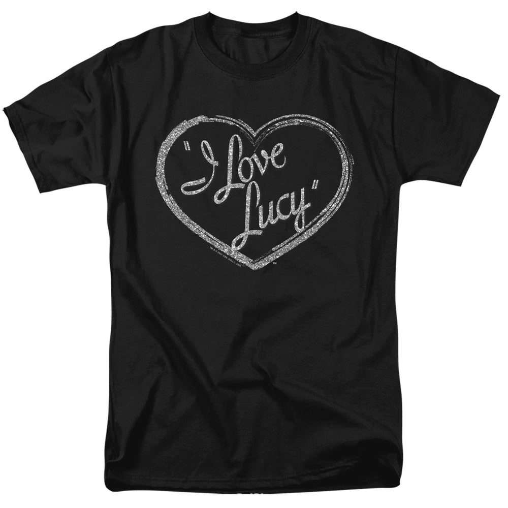 I Love Lucy Glitter Logo T-Shirt