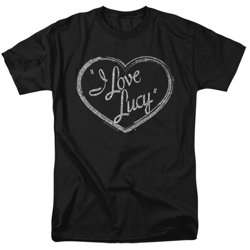 I Love Lucy Glitter Logo T-Shirt