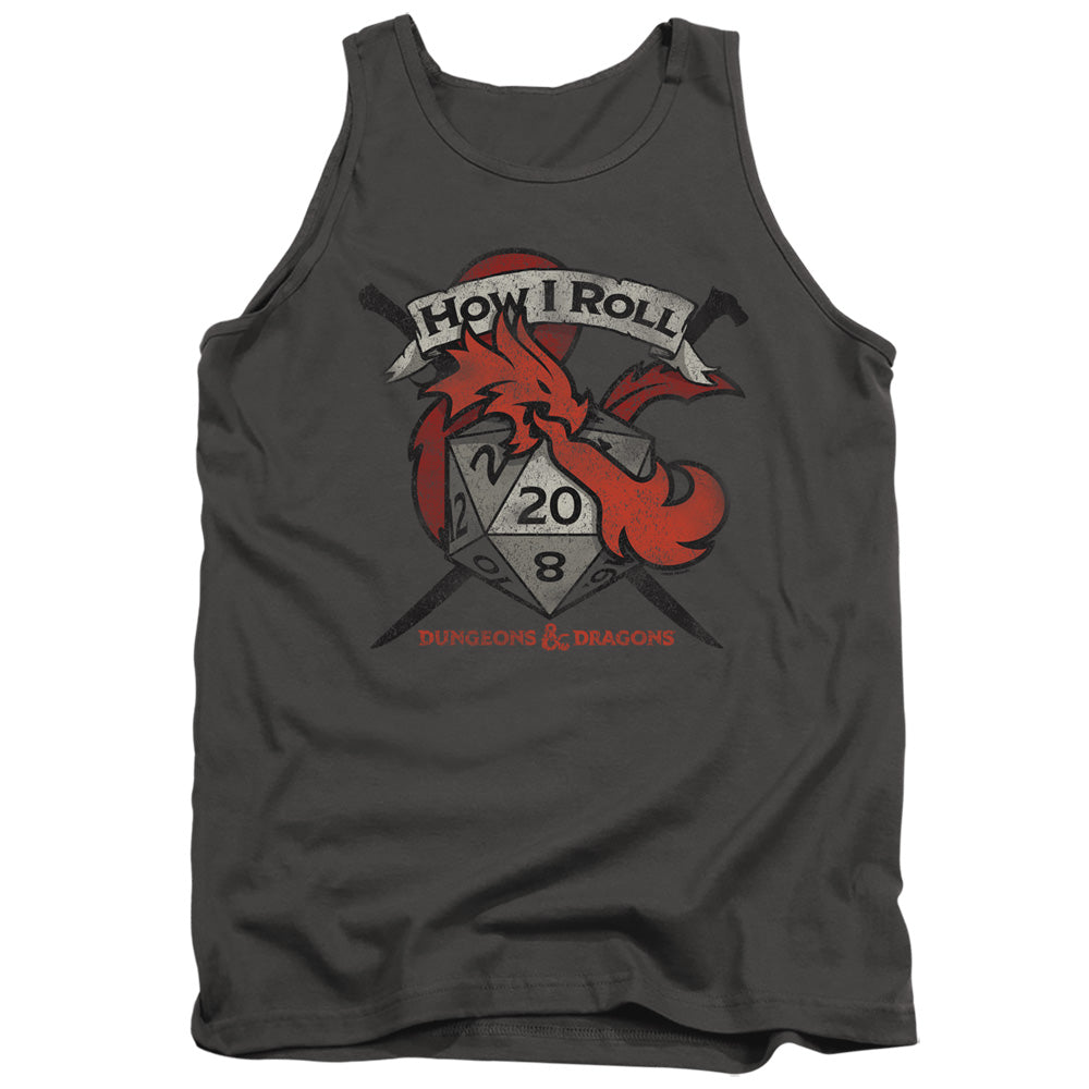 Dungeons & Dragons How I Roll D and D Tank Top