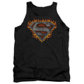 Superman Iron Fire Shield Tank Top