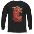 Justice League Tornado Cloud Youth Long Sleeve T-Shirt