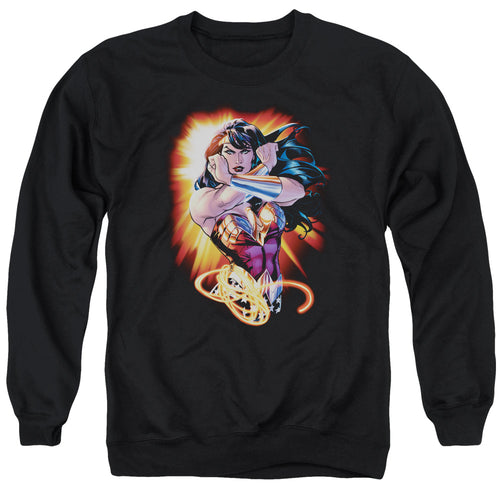 Wonder Woman Wonder Rays Crewneck Sweatshirt