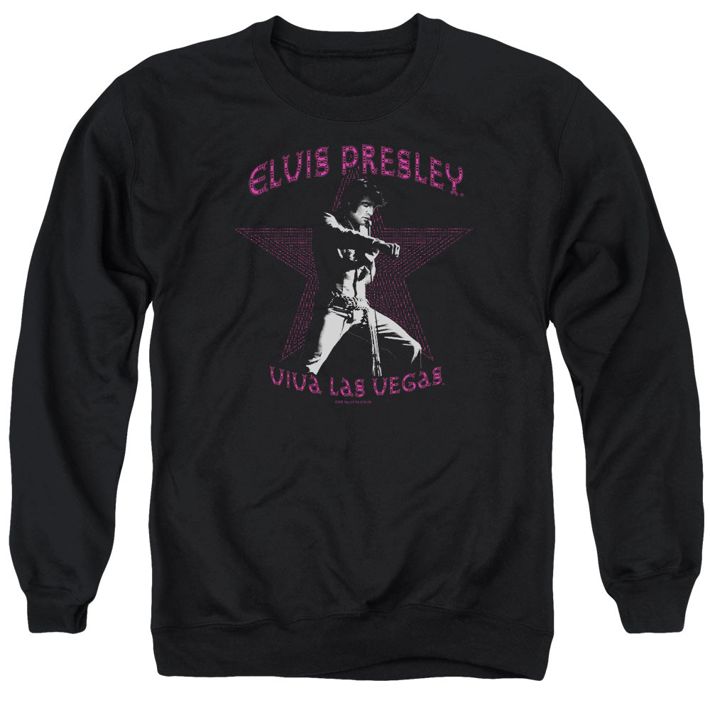 Elvis Presley Viva Las Vegas Star Crewneck Sweatshirt