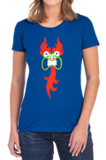 Samurai Jack Aku Face Womens T-Shirt