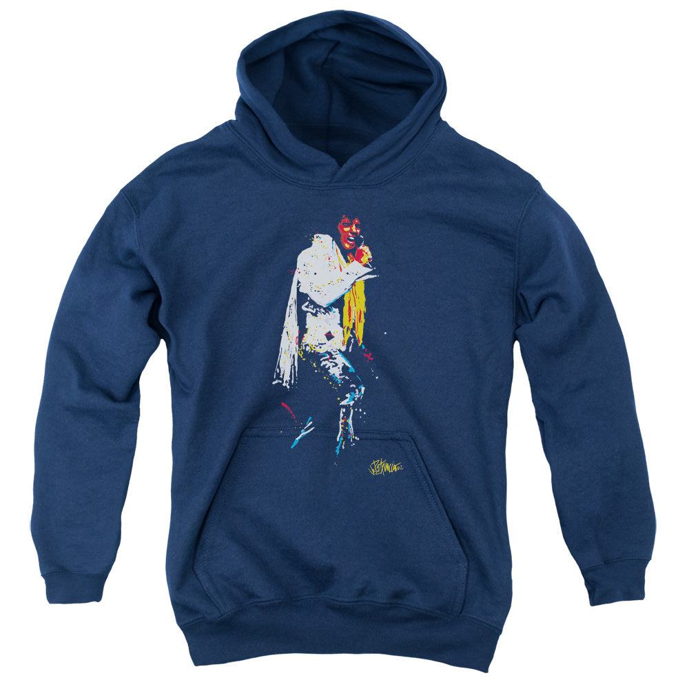 Elvis Presley Yellow Scarf Youth Hoodie