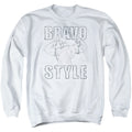 Johnny Bravo Bravo Style Crewneck Sweatshirt