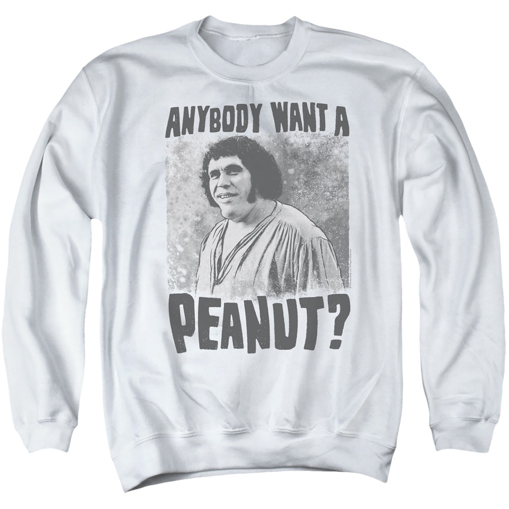 The Princess Bride A Giant Snack White Crewneck Sweatshirt