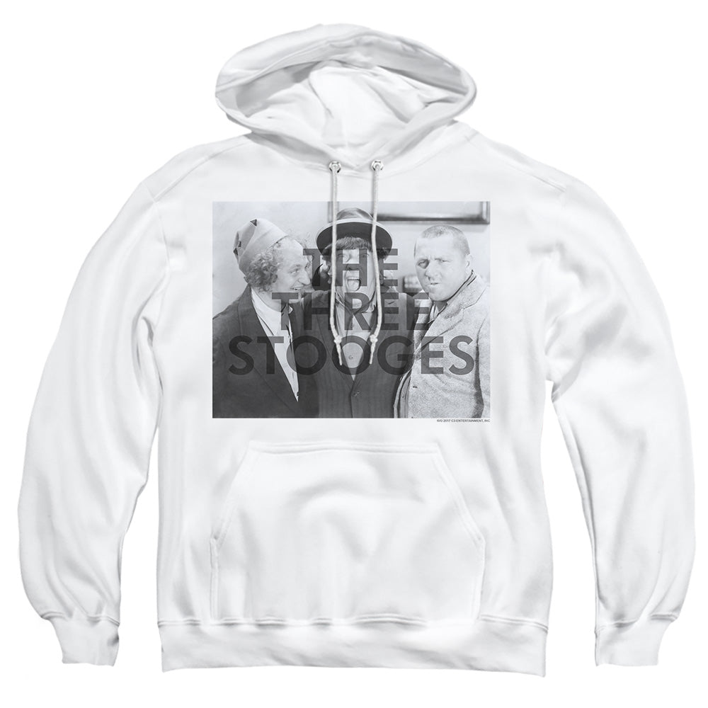 The Three Stooges Cutoff Pullover Hoodie