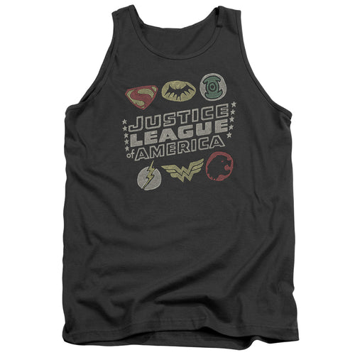 Justice League Symbols Tank Top