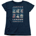 Justice League American League Womens T-Shirt