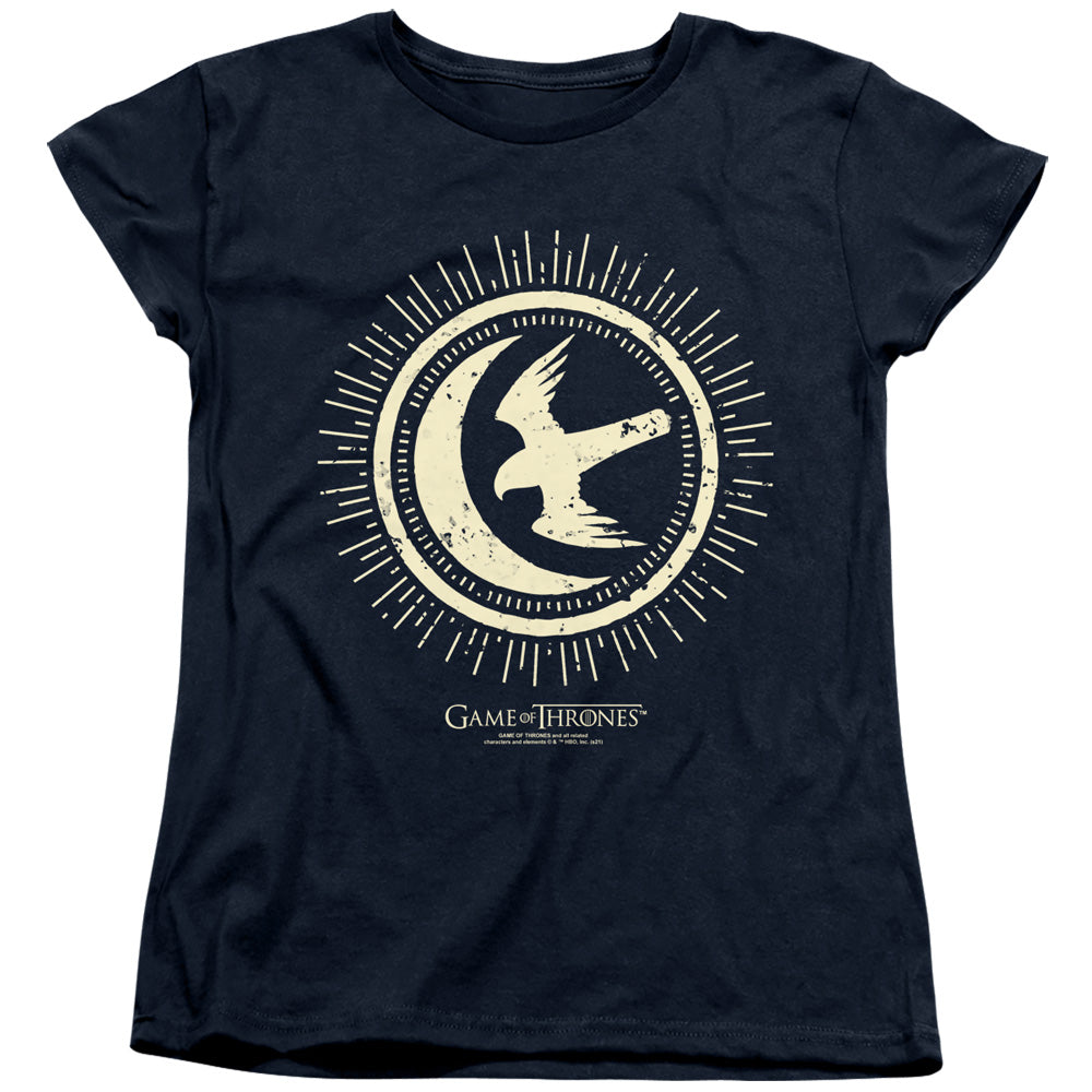 Game of Thrones Arryn Burst Sigil Womens T-Shirt