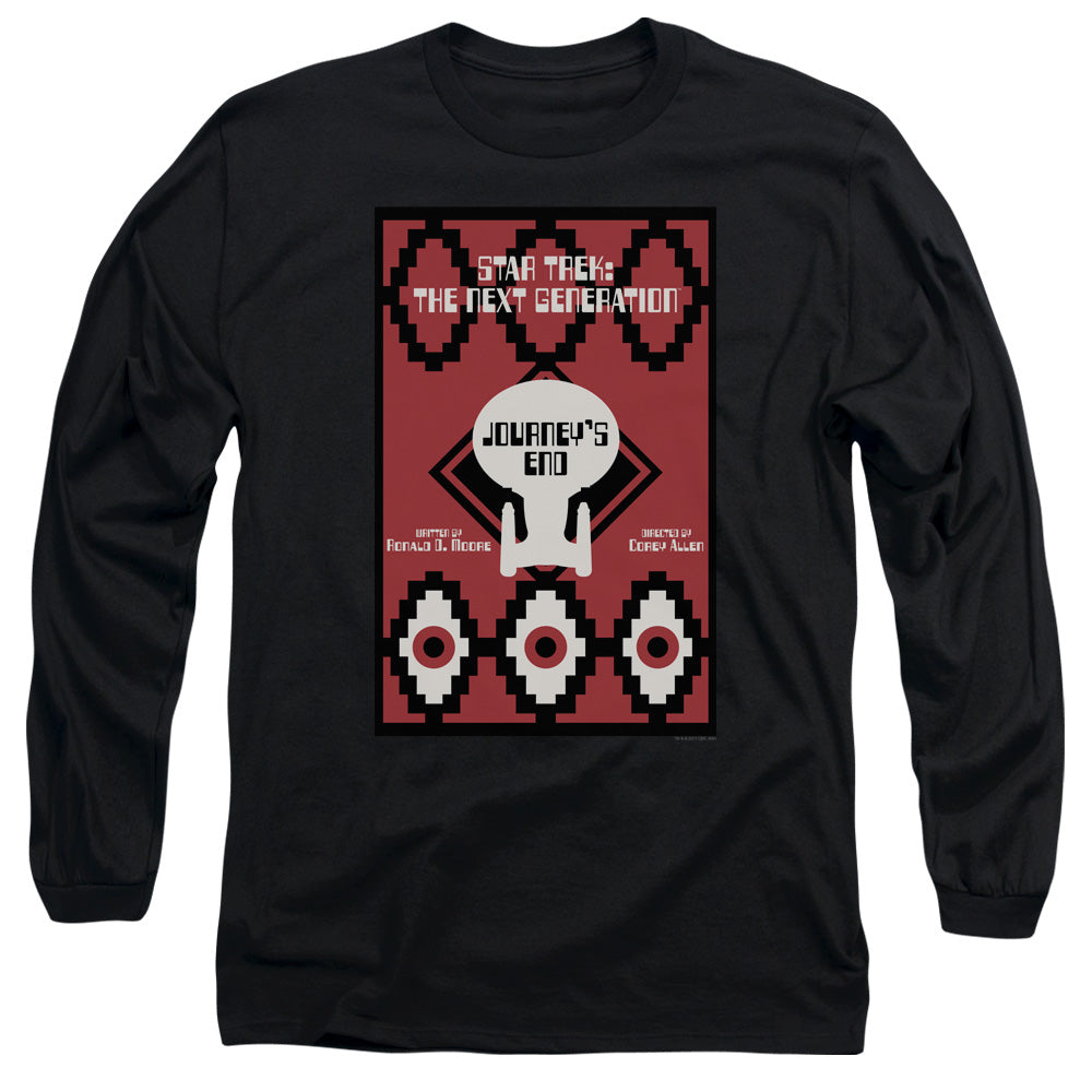 Star Trek Journey's End Black Long Sleeve T-Shirt