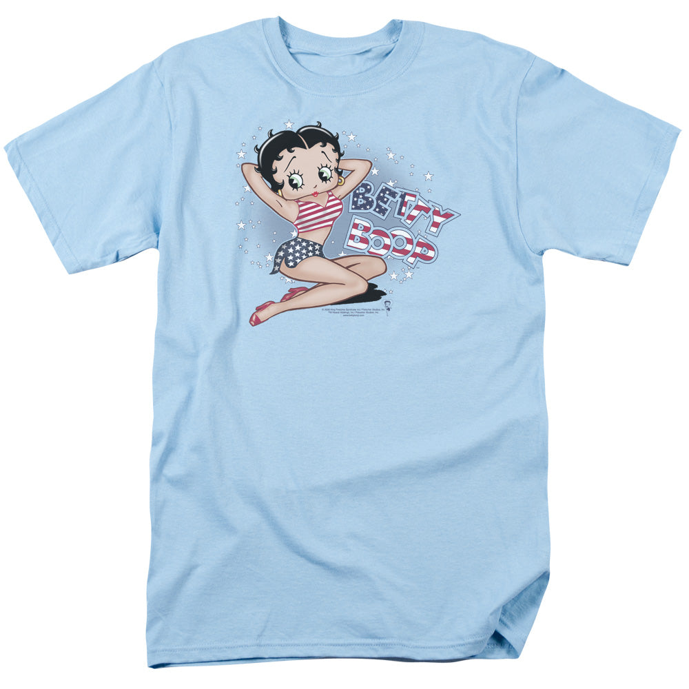 Betty Boop All American Girl Pin Up T-Shirt