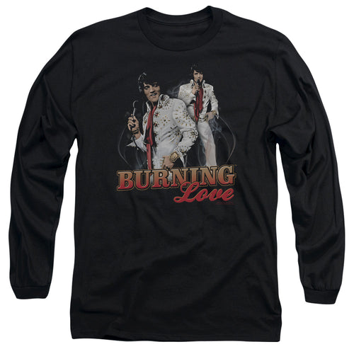 Elvis Presley Burning Love Long Sleeve T-Shirt