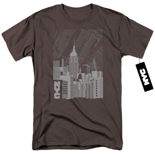 New York City Manhattan Monochrome T-Shirt