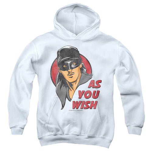 The Princess Bride As You Wish White Youth Hoodie