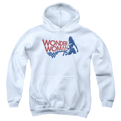 Wonder Woman WW75 Silhouette Youth Hoodie