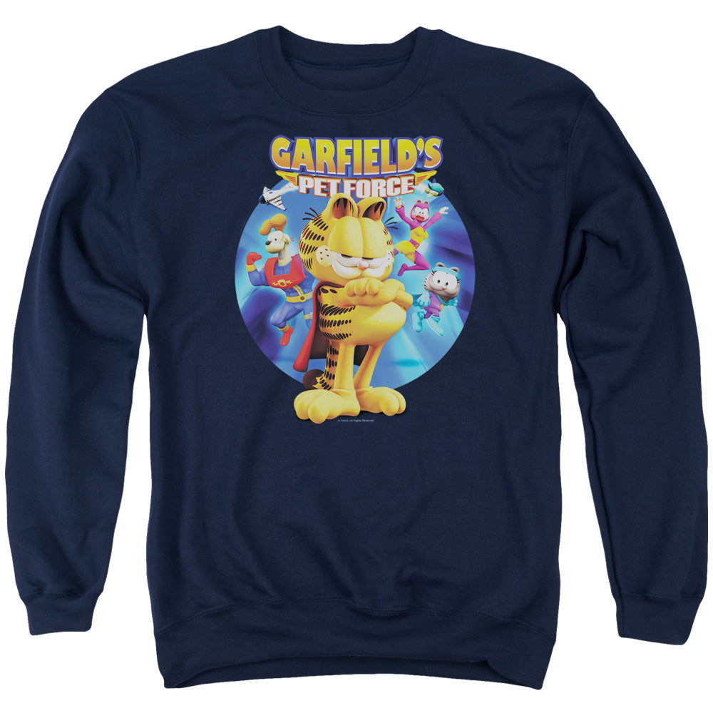 Garfield Dvd Art Crewneck Sweatshirt