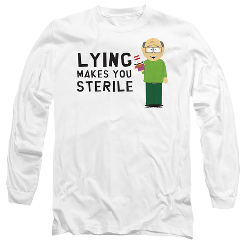 South Park Lying Makes You Sterile Long Sleeve T-Shirt