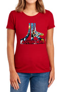 Asteroids Atari Womens T-Shirt