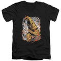 Justice League Reversed V-Neck T-Shirt