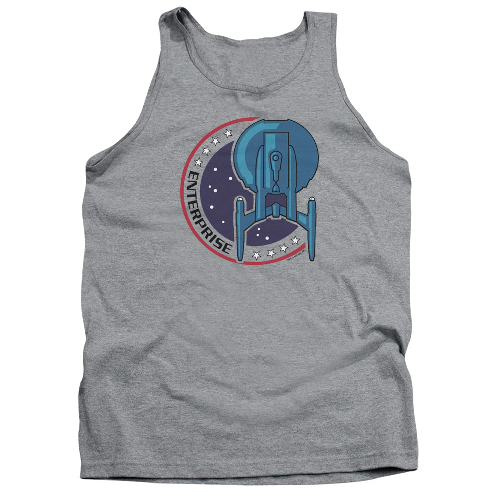 Star Trek Enterprise Patch Grey Tank Top
