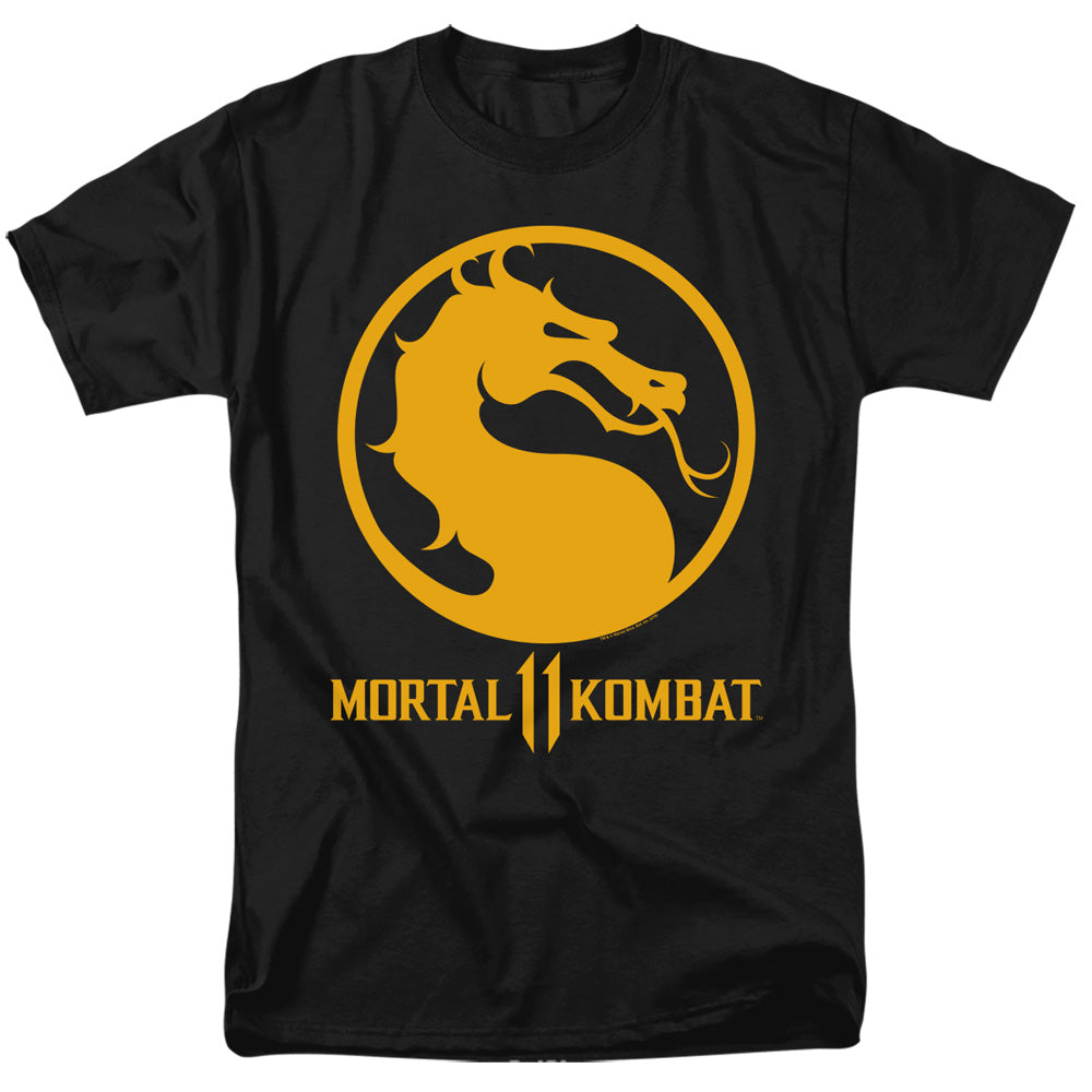 Mortal Kombat 11 Dragon Logo Black T-Shirt
