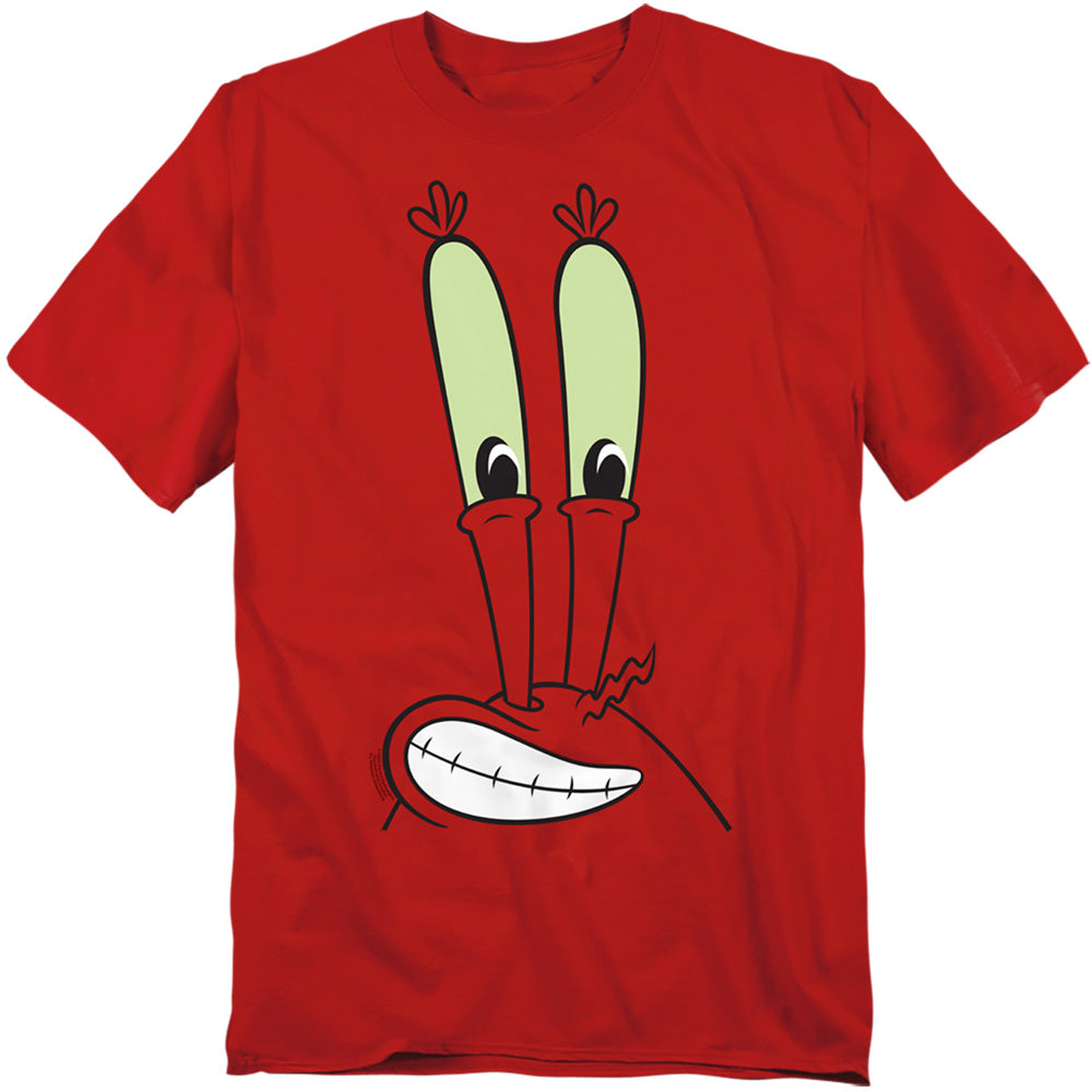 Spongebob Squarepants Mr. Krabs Smile Face T-Shirt