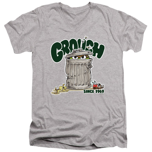 Sesame Street Grouch V-Neck T-Shirt