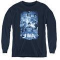 Justice League Burst Youth Long Sleeve T-Shirt