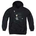 Elvis Presley Blue Bars Youth Hoodie