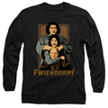 The Princess Bride Fwiendship Black Long Sleeve T-Shirt