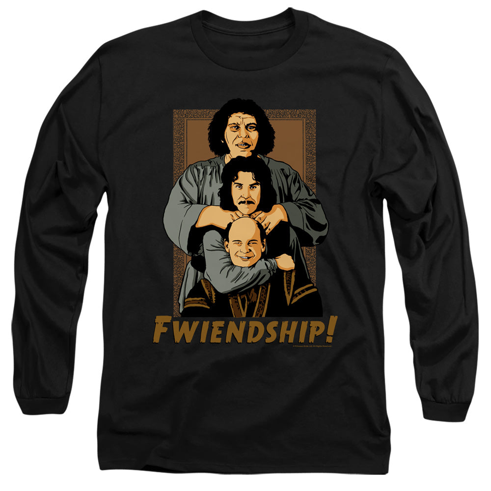 The Princess Bride Fwiendship Black Long Sleeve T-Shirt