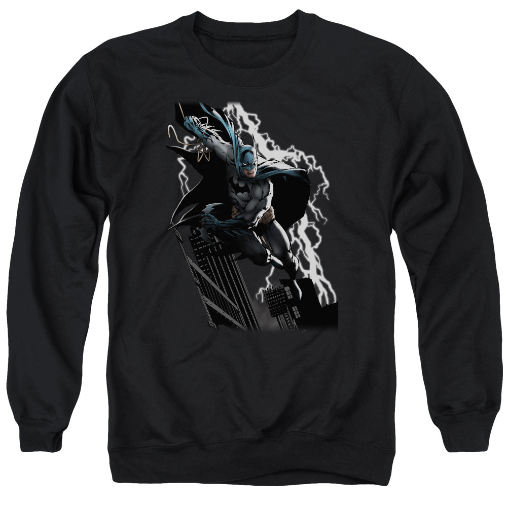 Justice League Lighting Crashes Crewneck Sweatshirt
