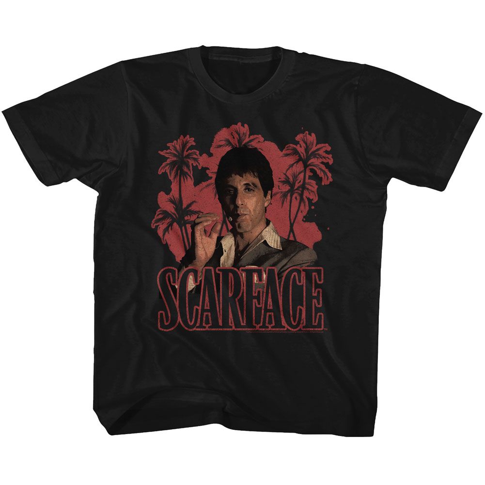 Scarface Red Palms Youth/Toddler T-Shirt